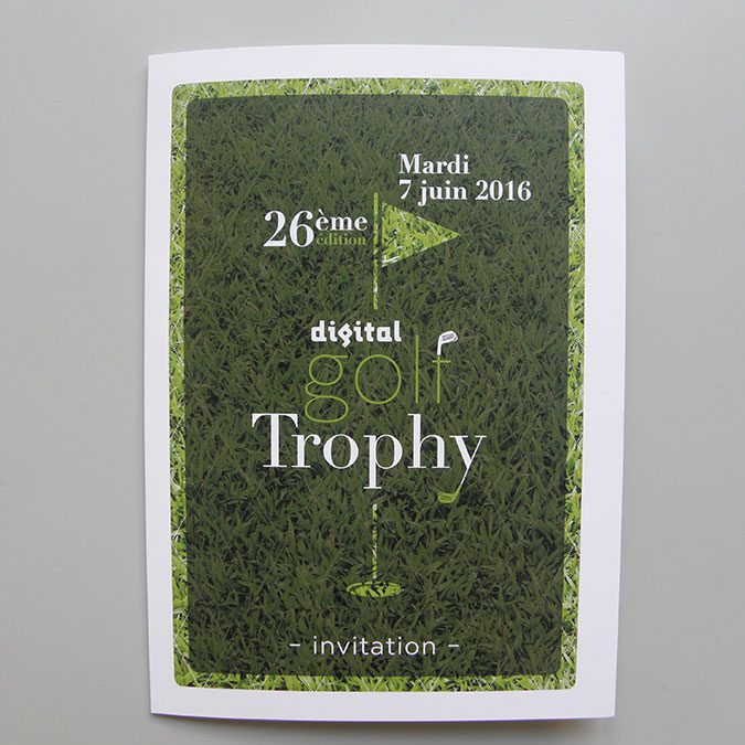 Digital Golf Trophy